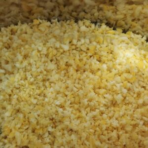 精油の蒸留結果　柑橘１