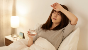 熱　風邪　女性