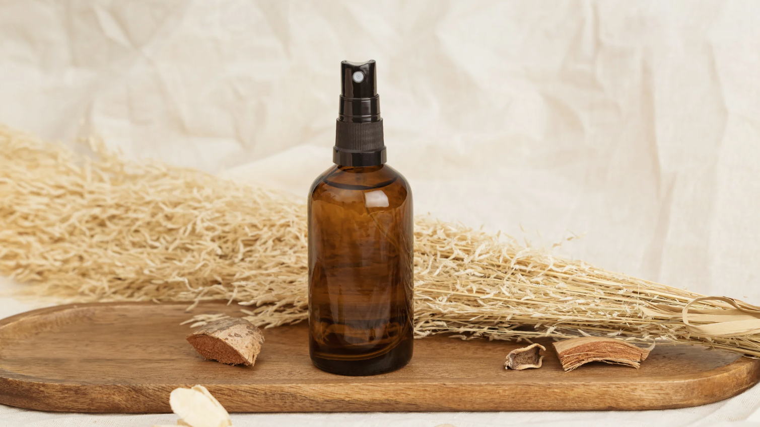 アロマ瓶　茶色　スプレー